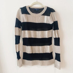 Gap Mohair Knit Stripe Sweater S